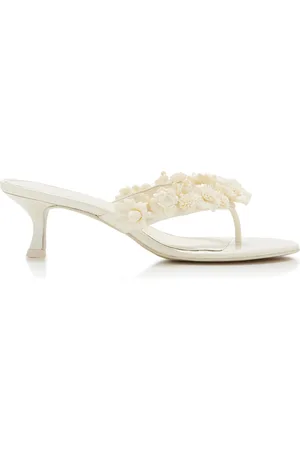 Cult Gaia Avery Floral Sandals