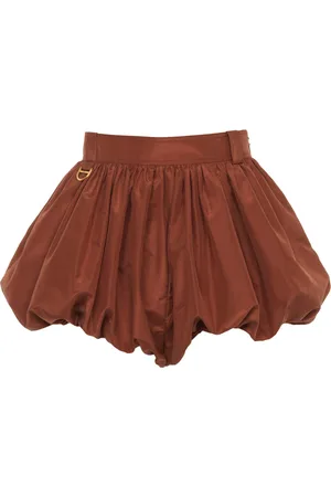 Chloé Silk Taffeta Bloomer Shorts