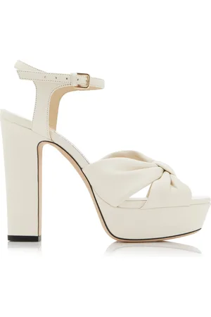 Jimmy Choo Heloise Leather Platform Sandals