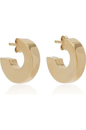 Renato Cipullo Small Giro 18K Yellow Hoop Earrings