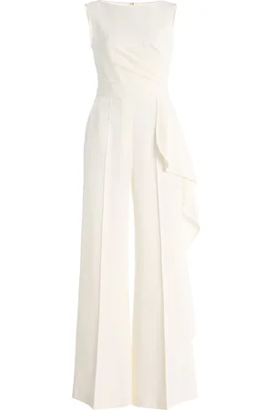Elie saab Draped Cady Jumpsuit