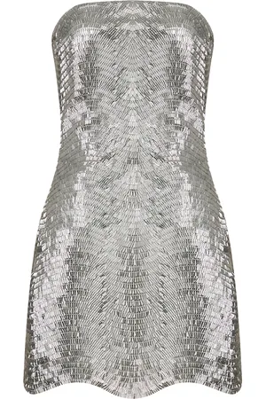 Ila Moss Strapless Sequined Mini Dress