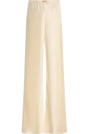 Comme Si Silk-Charmeuse Pants