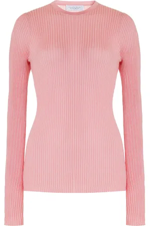 GABRIELA HEARST Browning Knit Cashmere-Silk Top