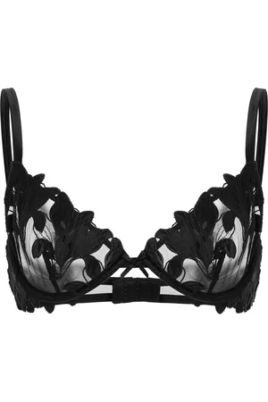 FLEUR DU MAL Lily Plunge Demi Bra