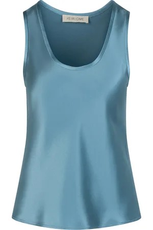 Heirlome Margot Silk Crepe Tank Top