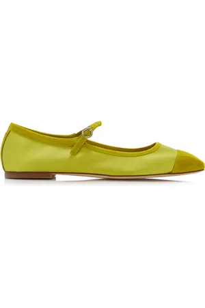 Aeyde Uma Satin Mary Jane Flats