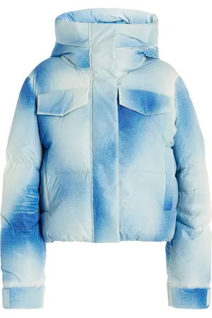 Goldbergh Ciel Bleu Denim-Print Down Ski Jacket