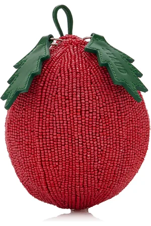 Staud Campari Beaded Tomato Bag