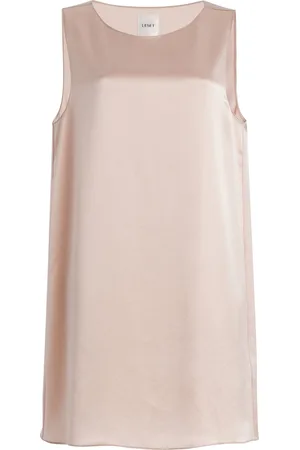 Leset Barb Satin Mini Dress