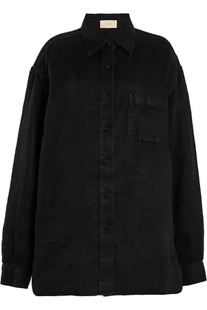 The Row Nesson Linen-Denim Shirt