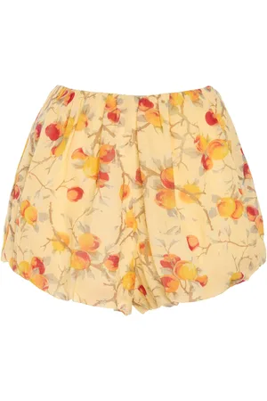 POSSE Aurelia Printed Cotton Bloomer Shorts