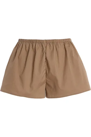 Staud Paddle Cotton Shorts