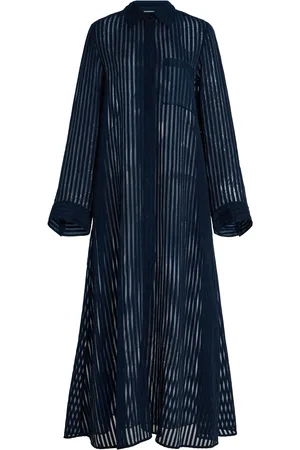 TWP Jennys Silk Maxi Shirt Dress