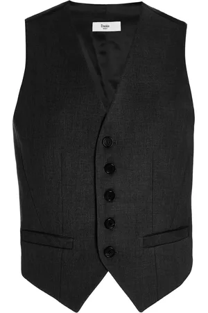 The Frankie Shop Gelso Woven Waistcoat