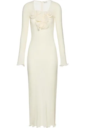 MAGDA BUTRYM Floral Embroidered Midi Dress
