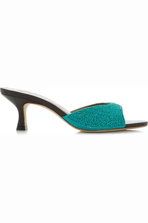 Staud Brigitte Beaded Mules