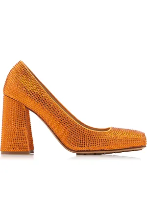 Bottega Veneta Courtney Sparkle Leather Pumps