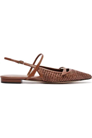 ALEXANDRE BIRMAN Tita Raffia Flats