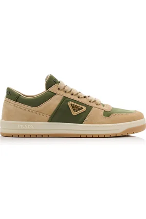 Prada Downtown Suede Sneakers