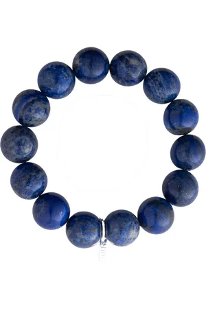 Eliou Indy Silver-Plated Lapis Lazuli Bracelet