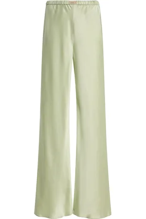 Comme Si Silk-Charmeuse Pants