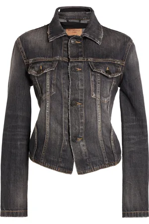 Balenciaga Lace-up Denim Jacket