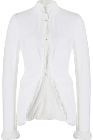 Colleen Allen Shrunken Cotton-Jersey Jacket