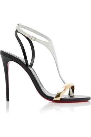Christian Louboutin Athina 100mm Hardware-Detailed Leather Sandals