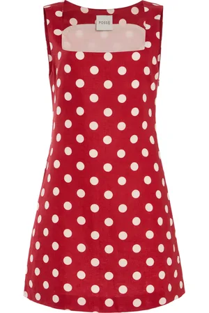 POSSE Alice Linen Mini Dress