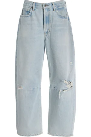 Citizens of Humanity Miro Rigid High-Rise Barrel-Leg Jeans