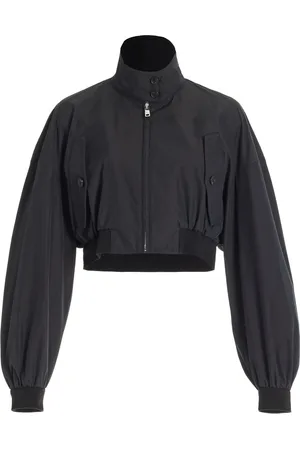 Prada Cropped Bomber Jacket