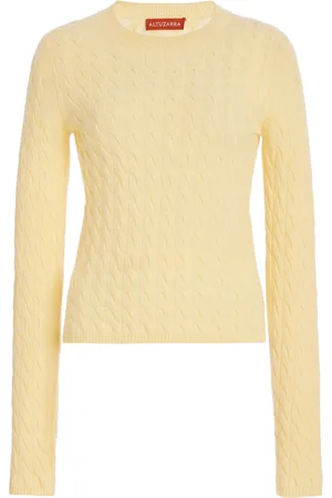 Altuzarra Milla Cable-Knit Cashmere Sweater