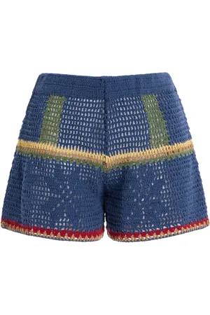 All That Remains Nova Crocheted Cotton Shorts