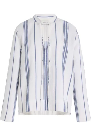 MATTEAU Fisherman Striped Cotton Top