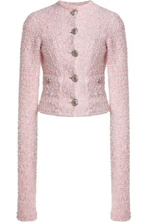 Balenciaga Cotton Tweed Cardigan