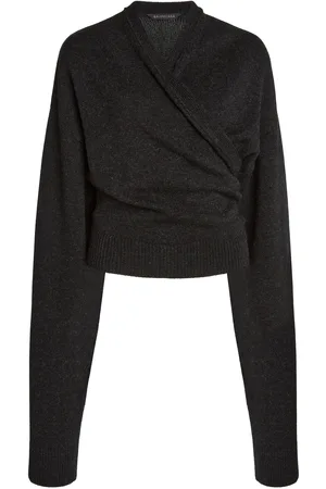 Balenciaga Wool Wrap Sweater