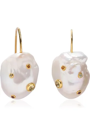 Lizzie Fortunato Eros Gold-Plated Multi-Stone Earrings
