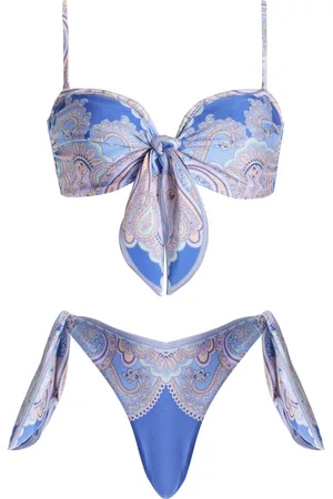 ZIMMERMANN Maxine Paisley Bikini