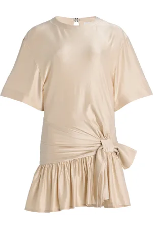 Paco rabanne Knot-Detailed Midi Dress