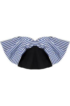Rosie Assoulin Making Your Point Off-The-Shoulder Top
