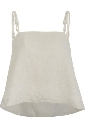 Andres Otalora Rahan Linen Tank Top