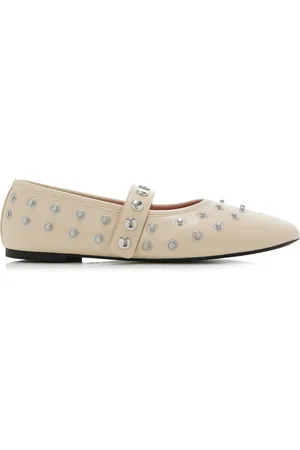 Stella McCartney Ryder Studded Vegan Leather Ballet Flats