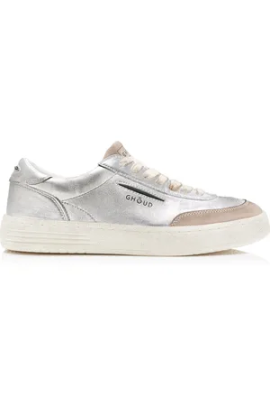 Ghoud Lido Metallic Leather Sneakers