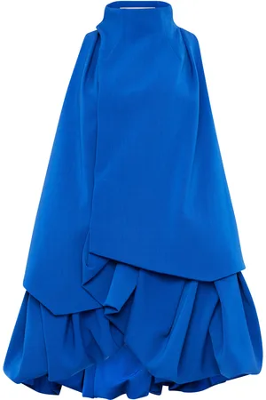 J.W.Anderson Ruffled Wool Crepe Mini Dress