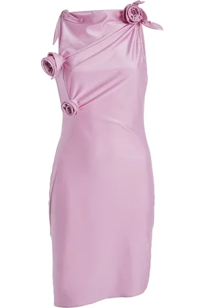 COPERNI Asymmetric Flower Mini Dress