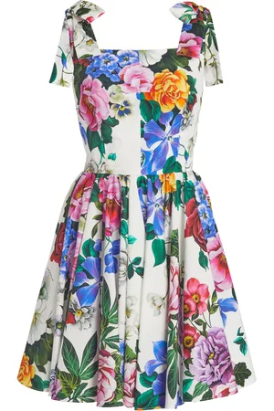 Dolce & Gabbana Cotton Corset Mini Dress