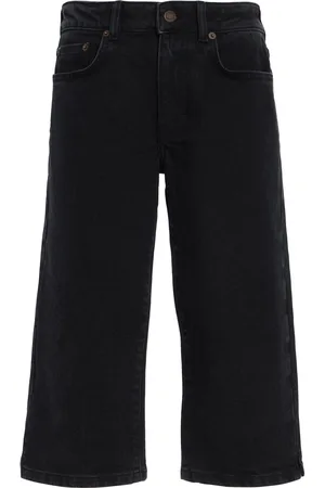 Jeanerica Capri Stretch Straight-Leg Jeans