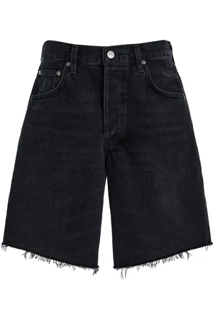 Citizens of Humanity Ayla Denim Knee-Length Shorts