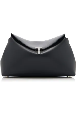 Totême T-Lock Leather Clutch